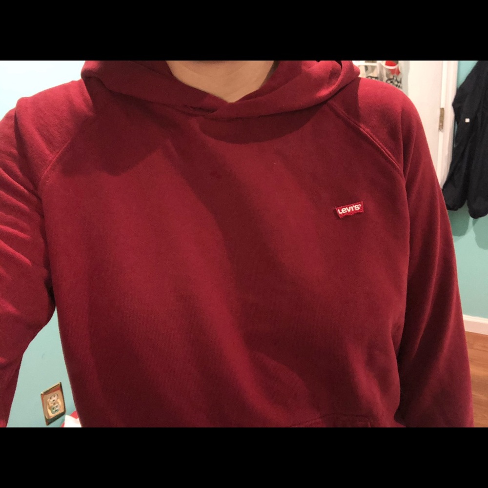 Levi’s red jacket